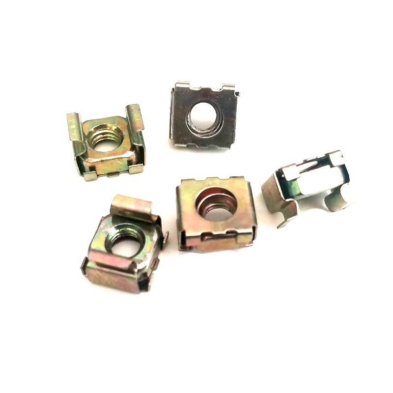 High Quality Carbon Steel Yellow Zinc Plated Nuts Cage Nuts
