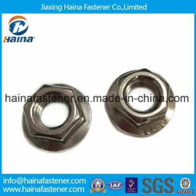 DIN6923 Stainless Steel Ss304 Ss316 Hex Flange Nut
