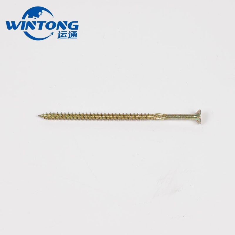Cross Recessed Flat Head Tapping Screw Round Head