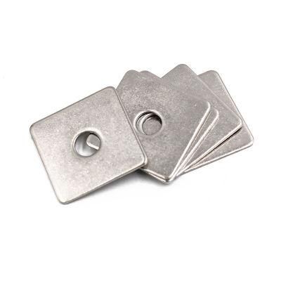 Accessories Manufacturers High Quality Stainless Steel Square Washer Construction Accessories Gasket