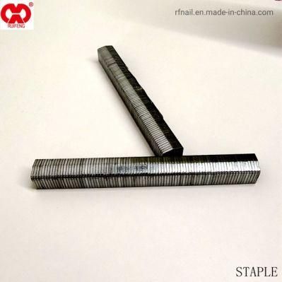 Hardware Fastener Direct Manufacturer in Anhui Galvanized Stcr5019 Fine Wire Staple.