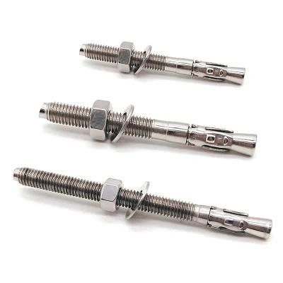 18-8 316 M6 M8 M10 Expansion Hex Washer Nut Bolt Anchor Stainless Steel Wedge Anchor Concrete