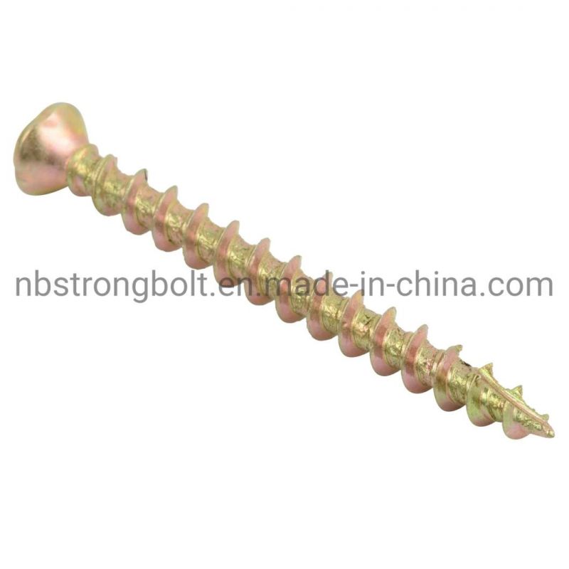 Square Groove Cut Point Screw with Yzp