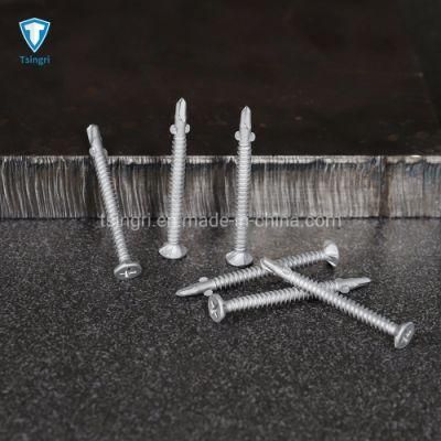 Phillips Flat Head Reamer Wings Self-Drilling Screws Cross Recessed Embossed Head Countersunk Wing Roofing Screws