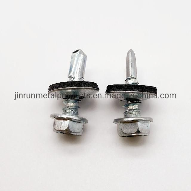 Hot Selling Screws Self Drilling Screws with Hex Washer Head Roofing Screws
