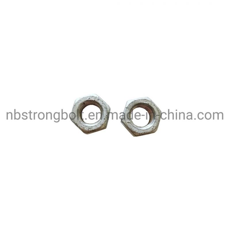 DIN934 Hex Nut with HDG