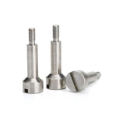 Custom-Made Stainless Steel Cup Head Step Slotted Shoulder Screw