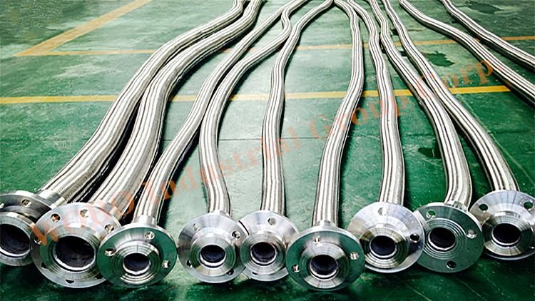 ASME CE Liquid Oxygen Vacuum Jacketed Flexible Hose for Dewar