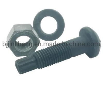 F1852 Round Head Tension Control Bolt 1 1/8&prime;&prime;*4 1/2&prime;&prime; A325tc Bolt