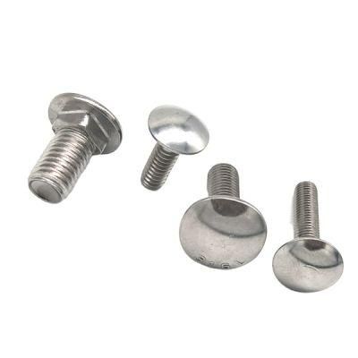 M3 DIN603 M4 Mushroom Head Square Shoulder Carriage Bolts Stainless Steel Carriage Bolt
