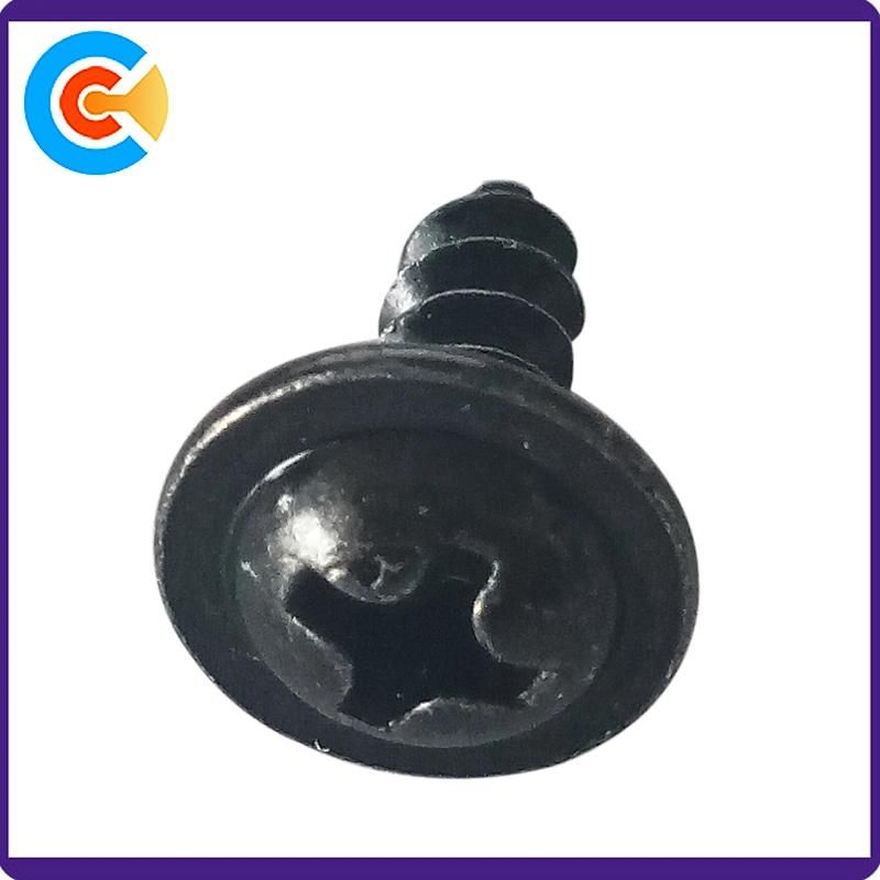 Custom Corss Recess Steel Pan Wafer Head Self Tapping Screw