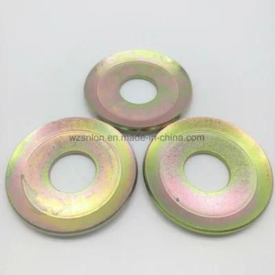 Ppap Level 3 Customized Washer with Yellow Zinc