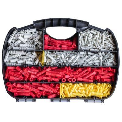 Nylon Anchor #6 #8 #10 Plastic Wall Anchors Kit Expansion Anchor