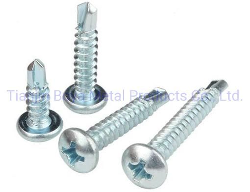 China Wholesale Galvanised Metal Hexagon Head Hex Self Drilling Screw