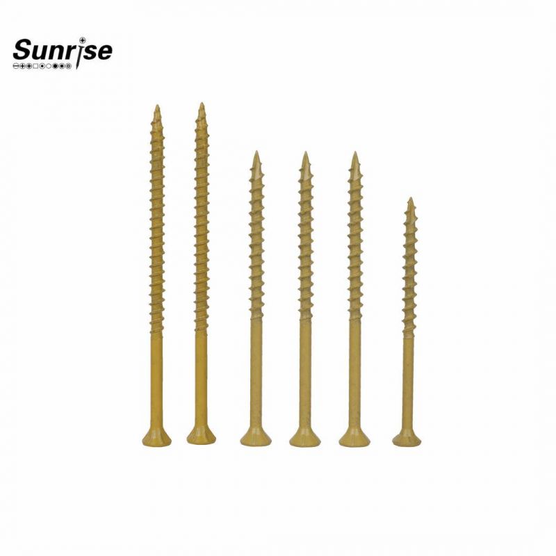 Wholesale Customized DIN7505A DIN7505b Steel Countersunk Ruspert Chipboard Screw
