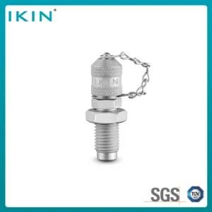 Test Point Manufacturter Jic Male Thread Bulkhead Type Bottom Connect Hydraulic Connector Fittings