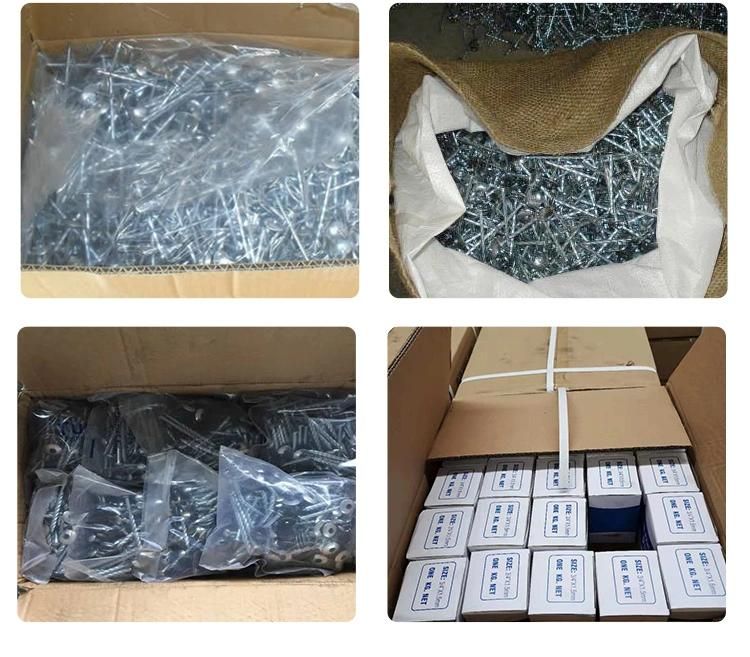 Twist Umbrella Head Galvanized Roofing Nails