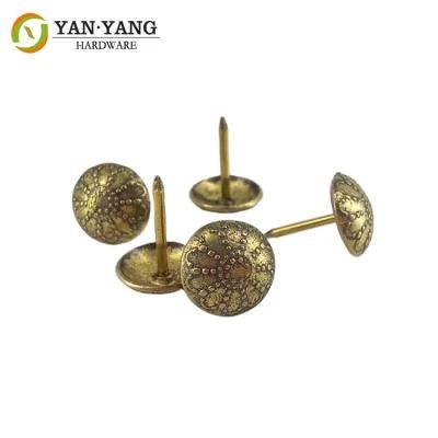 16mm Bronze Color Furniture Hardware Metal Antique Decorative Furniture Nails