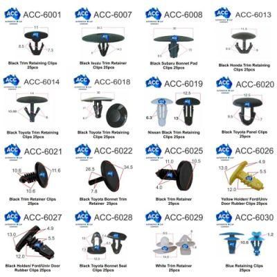 Auto Rivet Nuts Bolts Screws Bumper Retainer Clips Fasteners