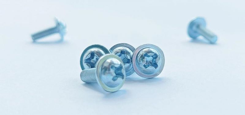 Phillips Round Washer Head Steel Zinc Machine Screws