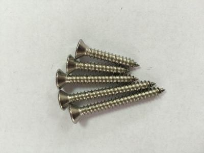 China Factory Stainless Steel Flat Head Philips Drive / Square Drive Self Tapping Screw