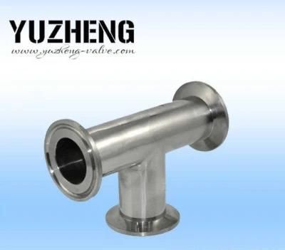 Sanitary Stainless Steel 304/316 Clamp Tee
