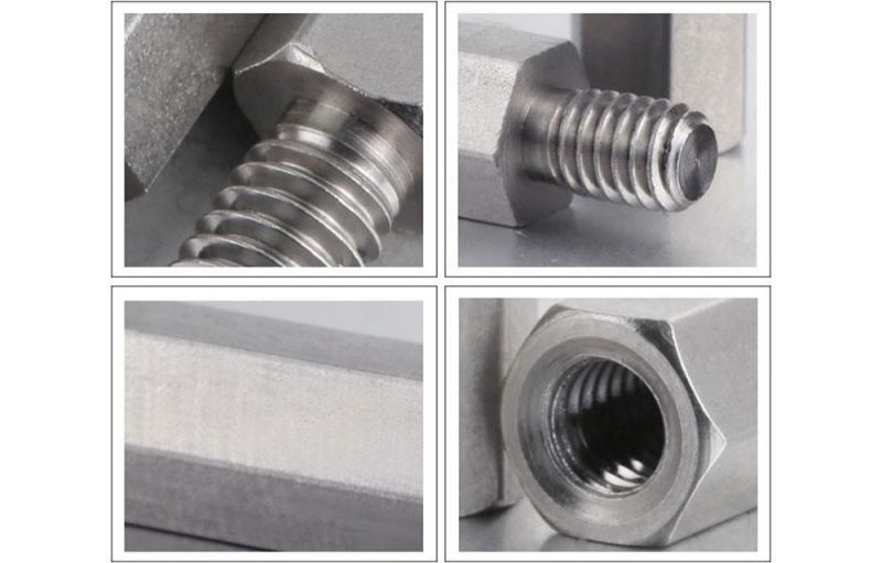 M3 M4 M5 Hexagonal Connector Stud Single Head Stud