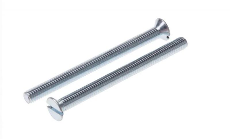 Flat Countersunk Head Slotted / Phillips Drive Metric Thread Machine Screw