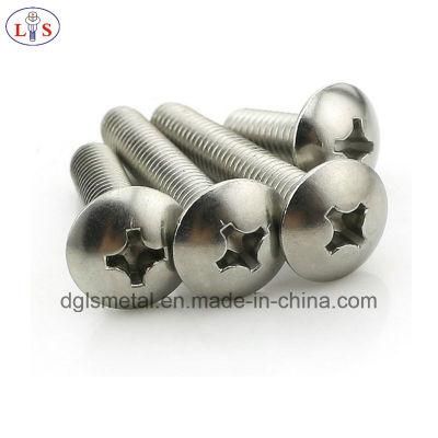 High Strength SS304 Truss Head Cross Recess Bolt