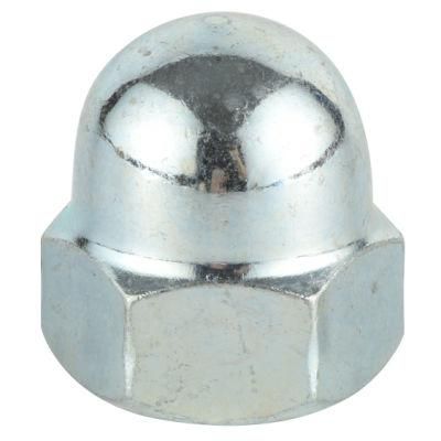 DIN1587 Cap Nut White Zinc