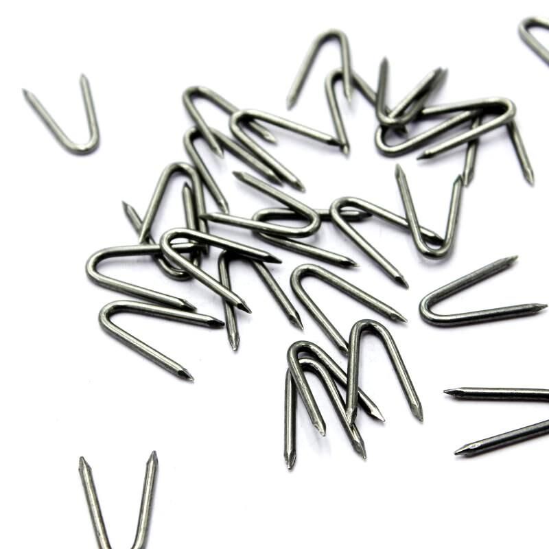 Hot Dipped Gi Silver White U Type Common Nail Steel Nail