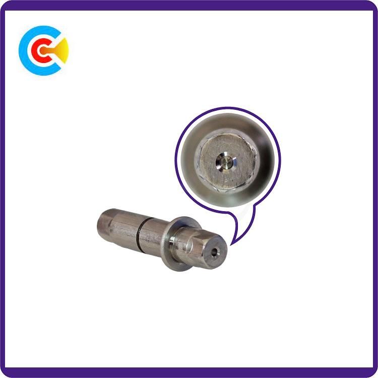 GB/DIN/JIS/ANSI Stainless-Steel/Carbon-Steel Pan/4.8/8.8/10.9 Galvanized Hexgon Non-Standard Pin for Machinery/Industry