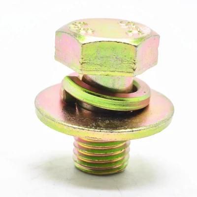 Carbon Steel Hexagon Combination Bolt