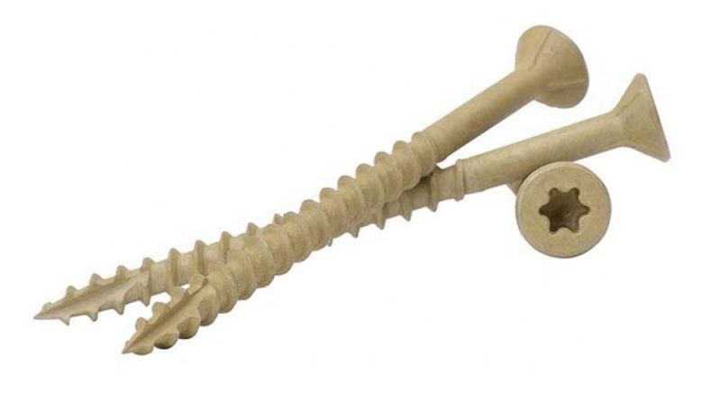 Trim Head Ruspert Tx-Star Recess T20 Serrate Thread Cutting Point Composite Screws