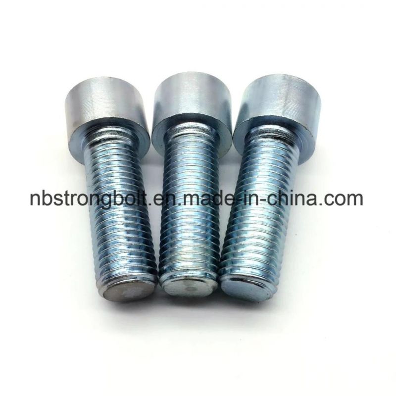 Hex Socket Bolt DIN912 Screw Cl. 8.8 with White Zinc Plated Cr3+