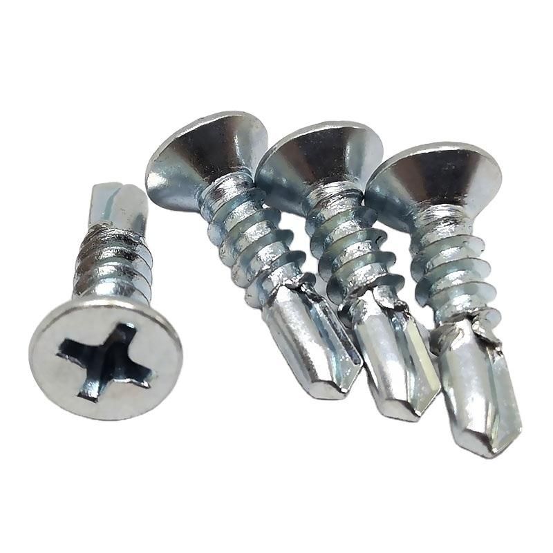 Phil Flat Head Self Drilling Screw for PVC Window Frame