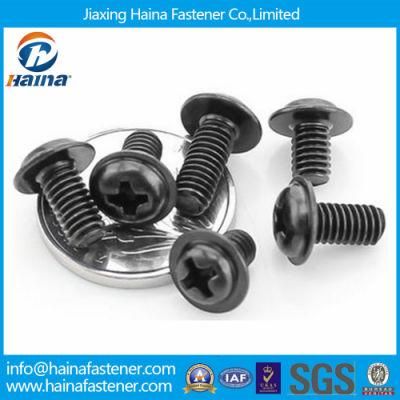 Electronic Hardware Micro Screw in Round Head with Flange