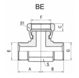 High Quality Metric Male O- Ring Bulkhead hydraulic Hose Adaptors Hydraulic Hose Fittings Hose Adaptors