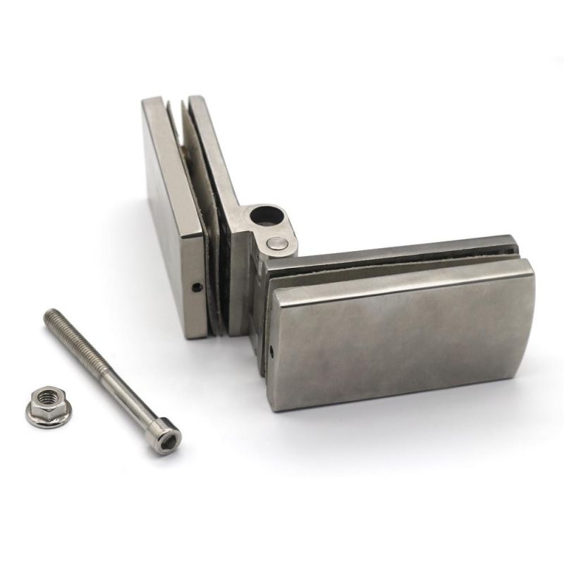 Heavy Duty Interior Glass Folding Door Hardware Fitting Patch
