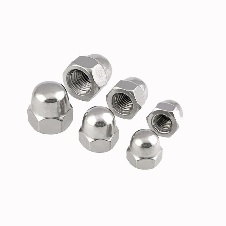 Acorn Cap Nut, Steel Cap Nuts