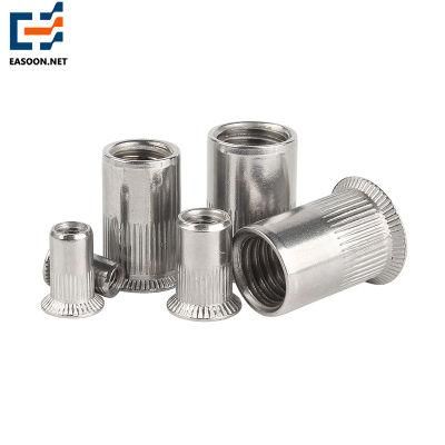 Stainless Steel A2/A4 Rivet Nuts Bolt Brass Closed End Countersunk Head DIN Standard Knurled Nuts Electric Blind Rivet Nut Blind Rivet Long Nut