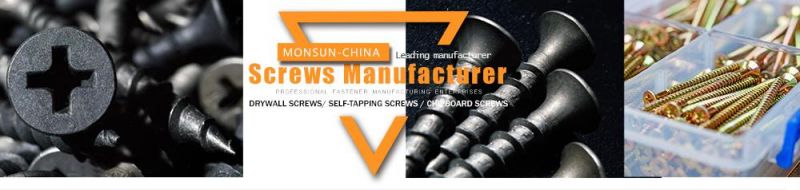 Twinfast Fine Thread Black Phos Phosphated/Zinc Plated Finish Self-Tapping pH Recess Dry Wall Nail /Drywall Screw for Plasterboard