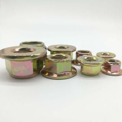 Hex Flange Nut Flange Nut Hex Nut Flanged Lock Nut