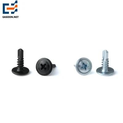 Black Self Drilling Screw M4.2 Truss Head Screw with Phillips