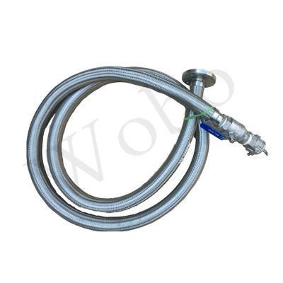 Low Temperature Liquid Transfer DN20 Insulated Cryogenic Vacuum Hose