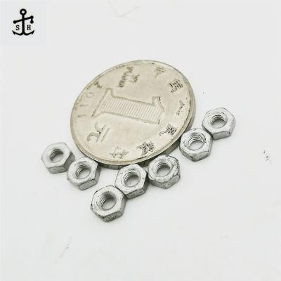 Small Size DIN439 Metric Dacromet Hexagon Thin Nut Made in China