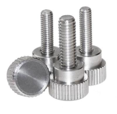 China Quality Hardware Sales Flat Head Knurled Slot Knurled M3 Thumb Screws