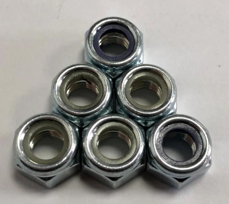 Hex Lock Thick Nut with Non-Metallic Insert DIN982