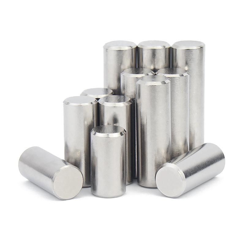 China Supplier OEM Size Titanium Cylindrical Dowel Pins Internal Threaded Clevis Pin Stainless Steel Hollow Dowel Pin Dowel Pin