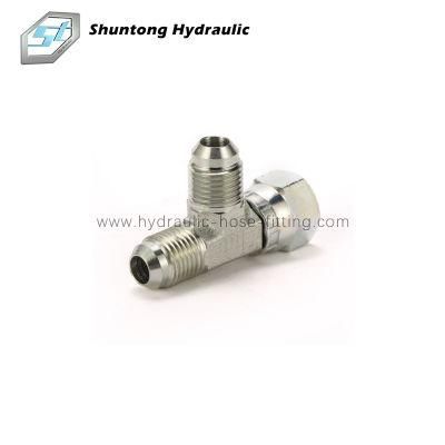 Hydraulic Hose Adapter, Jic Male 74&deg; Cone or Jic Female 74&deg; Seat Branch Tee, Hose Fititngs